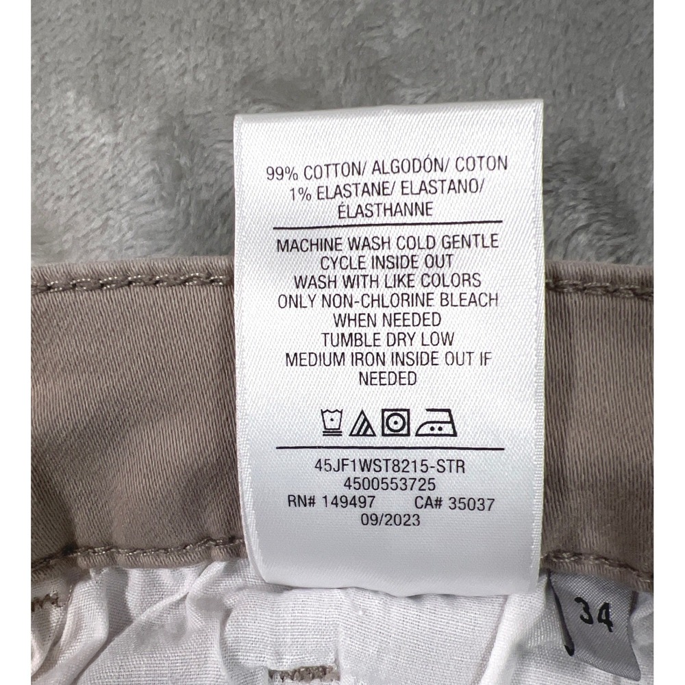 Joe's Jeans Slim Fit String Women's 34 Tan Minimalist Stretch‎ Jeans - Picture 11 of 16